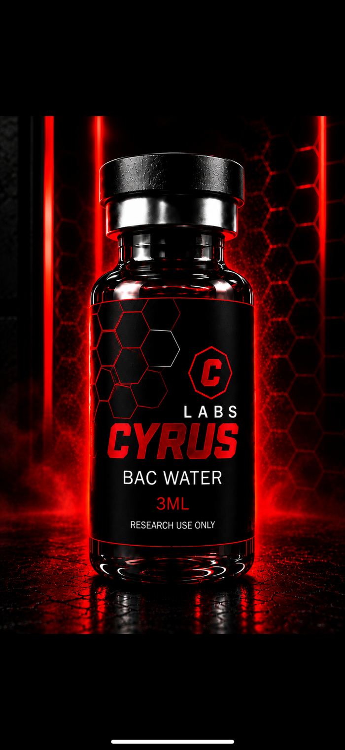 Cyrus Labs bacteriostatic water vial
